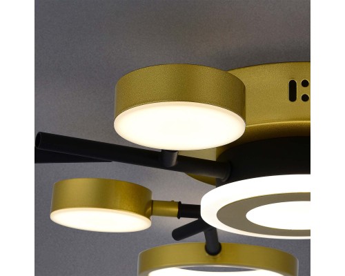 4686-9C, потолочный светильник, D800xH80, LEDx100W/50W/50W, 5260/2680/2610LM, 4000/6500/3500K, included, remote control