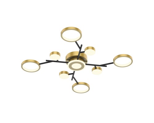 4686-9C, потолочный светильник, D800xH80, LEDx100W/50W/50W, 5260/2680/2610LM, 4000/6500/3500K, included, remote control