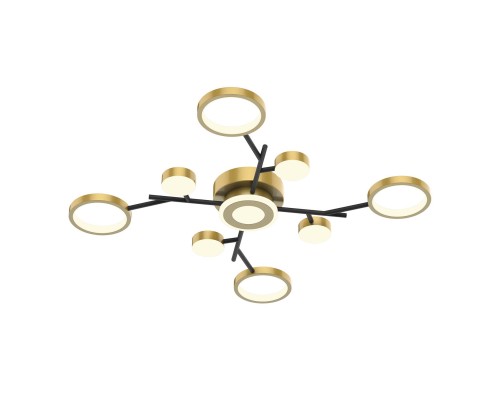 4686-9C, потолочный светильник, D800xH80, LEDx100W/50W/50W, 5260/2680/2610LM, 4000/6500/3500K, included, remote control