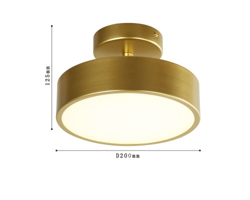 Потолочный светильник F-Promo 3059-2P Atma LED*18W, 1440LM, 4000K D200*H125мм