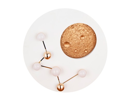 Потолочный светильник Favourite 4630-5C Plaides LED*42W, 2530LM, 4000K D500*H100мм