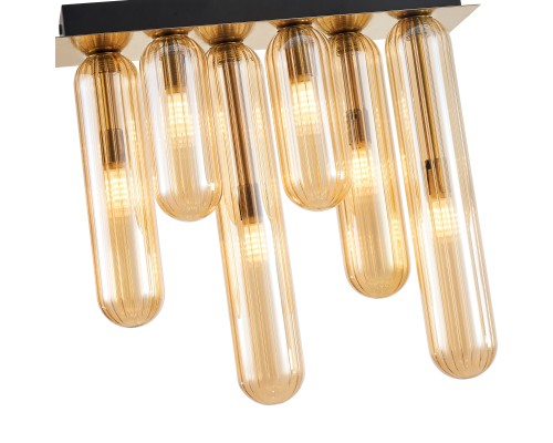 Потолочный светильник Favourite 4455-6P Stalactit 6*G9*28W L380*W100*H355мм