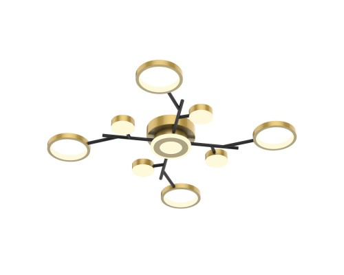 4686-9C, потолочный светильник, D800xH80, LEDx100W/50W/50W, 5260/2680/2610LM, 4000/6500/3500K, included, remote control