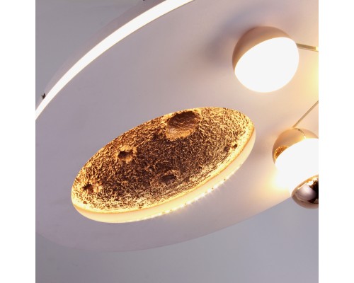 Потолочный светильник Favourite 4630-4C Plaides LED*36W, 2130LM, 4000K D400*H100мм