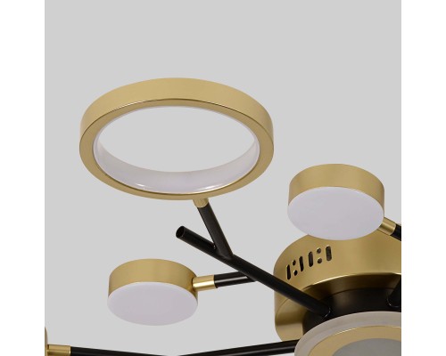 4686-13C, потолочный светильник, D880xH80, LEDx140W/70W/70W, 7540/3840/3750LM, 4000/6500/3500K, included, remote control