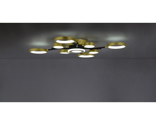 4686-9C, потолочный светильник, D800xH80, LEDx100W/50W/50W, 5260/2680/2610LM, 4000/6500/3500K, included, remote control