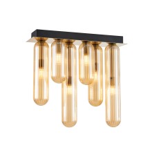 4455-6P, потолочный светильник, L380xW100xH355, 6xG9x28W, excluded