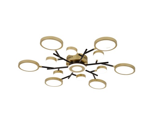 4686-13C, потолочный светильник, D880xH80, LEDx140W/70W/70W, 7540/3840/3750LM, 4000/6500/3500K, included, remote control