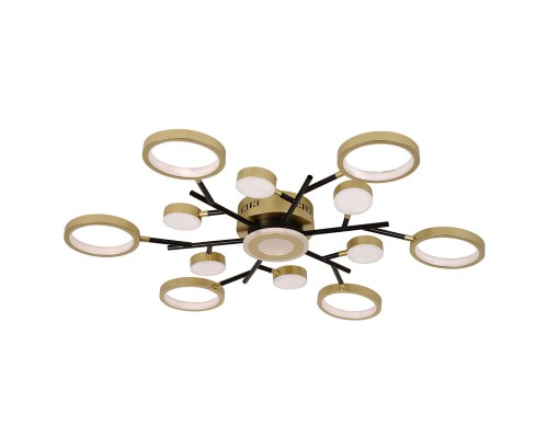 4686-13C, потолочный светильник, D880xH80, LEDx140W/70W/70W, 7540/3840/3750LM, 4000/6500/3500K, included, remote control