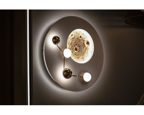 Потолочный светильник Favourite 4630-5C Plaides LED*42W, 2530LM, 4000K D500*H100мм