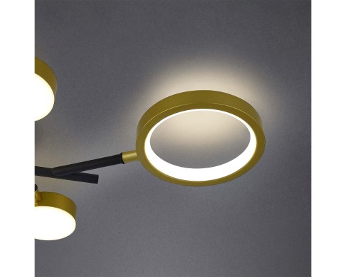 4686-9C, потолочный светильник, D800xH80, LEDx100W/50W/50W, 5260/2680/2610LM, 4000/6500/3500K, included, remote control