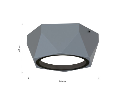 Уличный накладной светильник Favourite 4669-1U Fantum 1*GX53LED*15W, IP54 L110*W95*H42мм