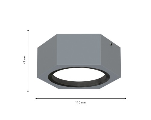 Уличный накладной светильник Favourite 4666-1U Fantum 1*GX53LED*15W, IP54 L110*W95*H42мм