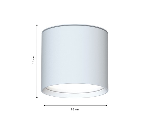Уличный накладной светильник Favourite 4664-1U Fantum 1*GX53*35W, IP54 D96*H85мм