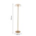 Торшер Favourite 4258-1F Brandy LED*6.6W, 720LM, 4000K, switch D300*H1350мм