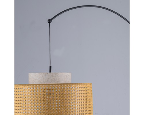 4768-1F, напольный светильник, L1020xW400xH1960, 1xE27x40W, excluded