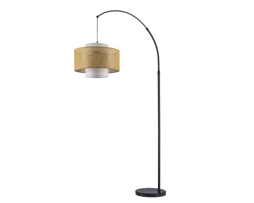 4768-1F, напольный светильник, L1020xW400xH1960, 1xE27x40W, excluded