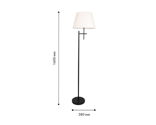 Торшер F-Promo 4621-1F Carino 1*E27*60W D380*H1600мм