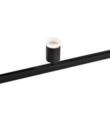 4585-1U, трековый светильник, D50xL145xH95, LEDx6W, 48V, 350LM, 2700-5700K, CRI>90, beam angle:24, included