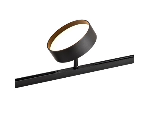 Светильник для трековой системы Favourite 4584-1U Logica LED*18W, 48V, 1080LM, 2700-5700K, CRI>90, beam angle:100 D138*L145*H100мм