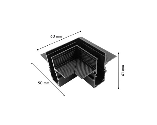 Коннектор Favourite 1012-CU-002 Logica 48V, IP20 L60*W50*H41мм