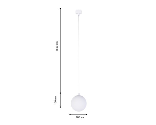 Подвес Favourite 4156-1P Unica LED*6W, 42V, угол рассеивания: 120°, 380LM, 3000-6000K, IP20 D100*H150/1650мм