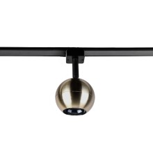 4229-1U, трековый светильник, D80xH135, LEDx8W, 42V, 500LM, 3000-6000K, CRI>90, included