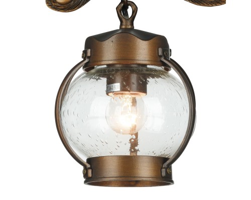 Уличный настенный светильник Favourite 2032-1W Hunt 1*E27*60W, IP44 D180*W340*H490мм