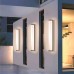 Уличный настенный светильник Favourite 4639-1W Kolonne LED*16W, 1400LM, 3000K, IP65 D95*W60*H500мм
