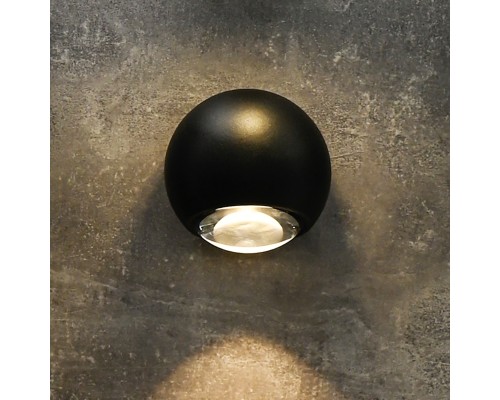 Бра Favourite 4391-1W Linse LED*3W, 263LM, 3000K, IP54 D85*W100*H100мм