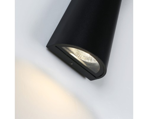 Уличный настенный светильник Favourite 2684-2W Longus 2*LED*7W, 1120LM, 3000K, IP54 D60*W90*H260мм