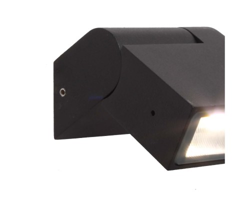 Уличный настенный светильник Favourite 3024-1W Visum 1*LED*7.5W, 500LM, 4000K, IP44 D133*W84*H38мм