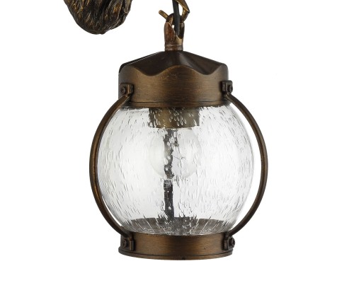 Уличный настенный светильник Favourite 1848-1W Hunt 1*E27*60W, IP44 D200*W450*H470мм