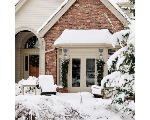 Уличный настенный светильник Favourite 2253-1W Hunt 1*E27*60W, IP44 D210*W210*H500мм