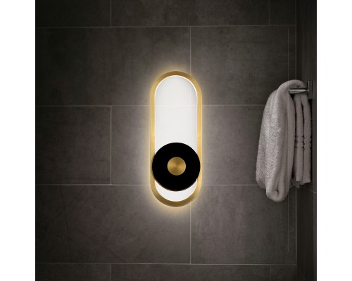 Бра Favourite 4296-2W Cyclone LED*20W, 620LM, 4000K, IP65 D45*W150*H760мм