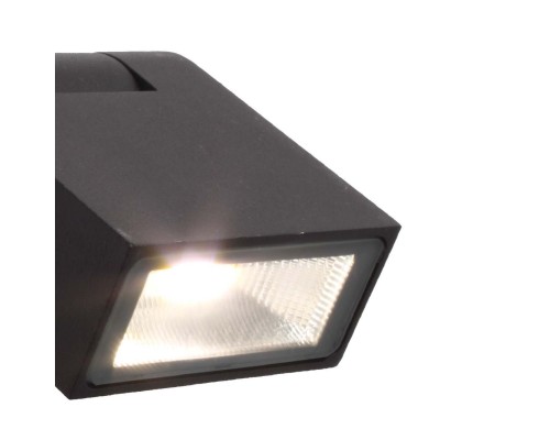 Уличный настенный светильник Favourite 3024-1W Visum 1*LED*7.5W, 500LM, 4000K, IP44 D133*W84*H38мм