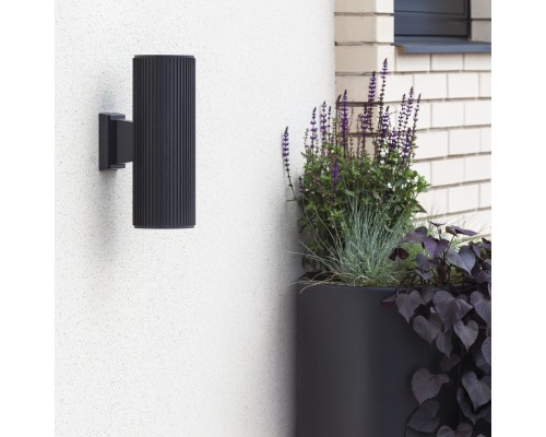 Уличный настенный светильник Favourite 2858-2W Pola 2*E27*40W, IP54 D155*W90*H260мм