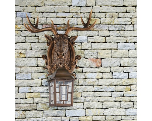 Уличный настенный светильник Favourite 2078-1W Hunt 1*E27*60W, IP44 D240*W460*H690мм