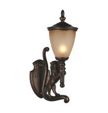 1337-1W, уличный светильник, D362xW235xH654, 1xE27x60W, IP44, excluded