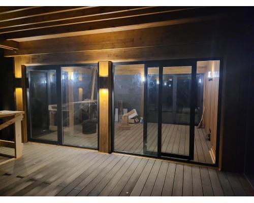 Уличный настенный светильник Favourite 2892-1W Pharus 1*GU10LED*5W, IP65 D180*W80*H160мм