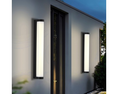Уличный настенный светильник Favourite 4639-1W Kolonne LED*16W, 1400LM, 3000K, IP65 D95*W60*H500мм