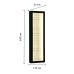 Бра Favourite 4298-2W Mist LED*30W, 650LM, 4000K, IP54 D50*W150*H600мм