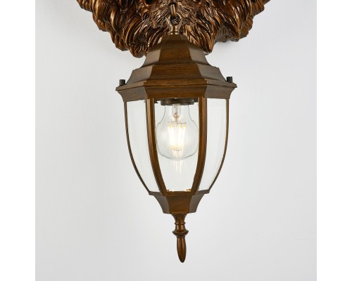 Уличный настенный светильник Favourite 2818-1W Hunt 1*E27*60W, IP44 D280*W310*H580мм