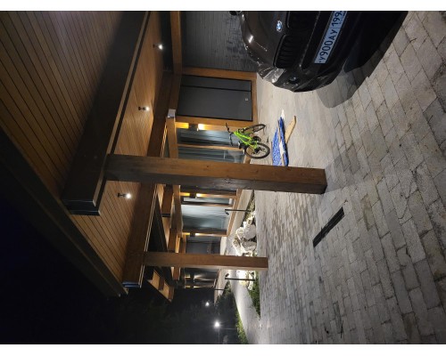 Уличный настенный светильник Favourite 2892-1W Pharus 1*GU10LED*5W, IP65 D180*W80*H160мм