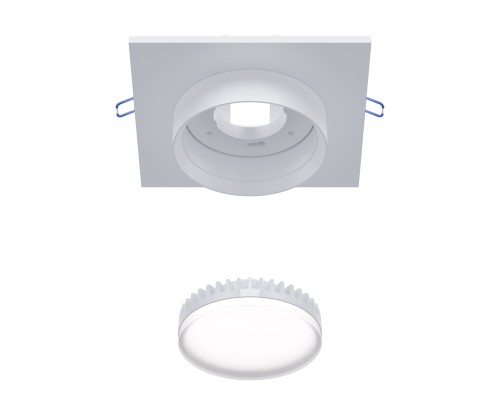 Уличный врезной светильник Favourite 4674-1U Umbra 1*GX53LED*15W, IP44 L110*W110*H42, вр.от.D95мм