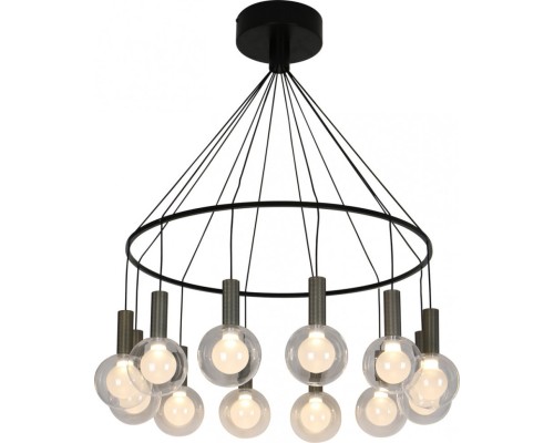 Подвесная люстра Favourite 4378-12P Kula 12*LED*3.5W, 2795LM, 4000K, CRI>90 D650*H760мм