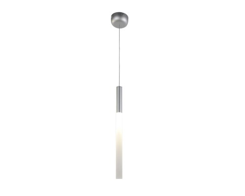 Подвесной светодиодный светильник Favourite 2216-1P Tibia серебро 1*LED*3W, 4000K