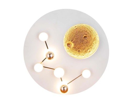 Потолочный светильник Favourite 4630-5C Plaides LED*42W, 2530LM, 4000K D500*H100мм