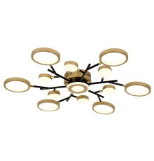 4686-13C, потолочный светильник, D880xH80, LEDx140W/70W/70W, 7540/3840/3750LM, 4000/6500/3500K, included, remote control