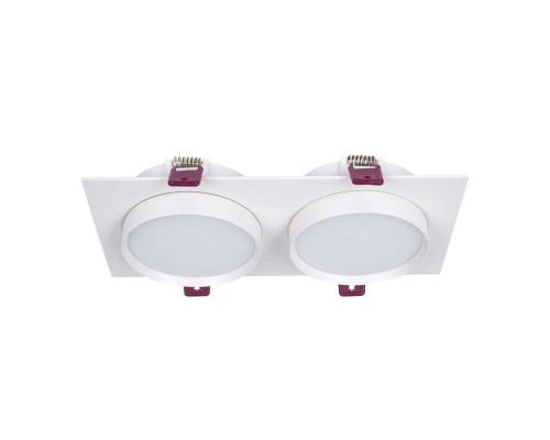 Врезной светильник Favourite 4649-2C Vasto 2*GX53LED*9W, IP20 L215*W108*H37, вр.от.L186*W92мм